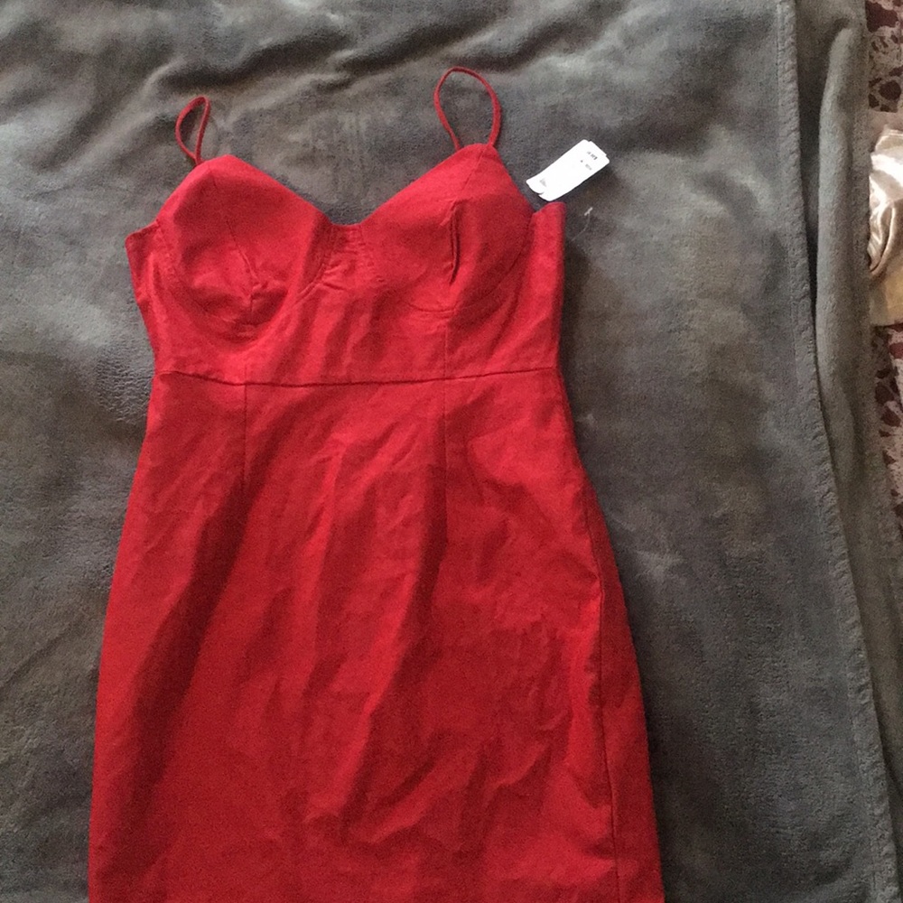 Red dress